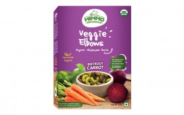 Mimmo Organics Veggie Elbows, Beetroot Carrot Pasta   Box  250 grams